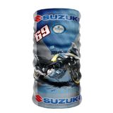 Bebo Store Extreme Spor Motor Ve Bisiklet Kullananlara Özel Desenli Buff Boyunluk Bandana Balaklava Suzuki Baskılı