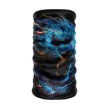 Bebo Store Lion-166 Extreme Spor Motor Ve Bisiklet Kullananlara Özel Desenli Buff Boyunluk Bandana Balaklava Çok Renkli