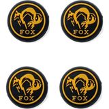 Beboncool Fox Ps3-Ps4-Ps5-Xbox One-X-S-Series x Series S Analog Koruyucu Silikon Pad - Siyah