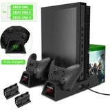 Beboncool Microsoft Xbox One (S) (X) Fonksiyonel Stand + 2 Ad Batarya