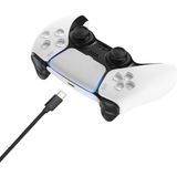 Beboncool Oivo P-5229 Ps5 Dualsense USB Kablo Type-C 3 Metre Controller Şarj Kablosu - Siyah