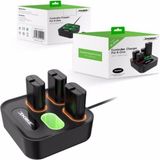 Beboncool Pil Şarj Standı Cihazı Battery Charger Dock Aynı Anda 4 Adet Pil Şarj Edilebilir