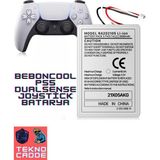 Beboncool Ps5 Dualsense 28000MAH Lityum Iyon Joystick Batarya Pil ve Type-C Şarj Kablosu - Gri