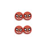 Beboncool Spiderman Morales Ps3-Ps4-Ps5-Xbox One-X-S-Series x Series S Analog Koruyucu Silikon Pad - Kırmızı
