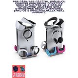 Beboncool TP5-3513 Ps Vr2 Joystick Şarj Ps Vr2 Gözlük Stand Ps5 Disk Ps5 Dijital Soğutucu Fan Stand - Beyaz