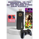 Beboncool X8 Android 10.0 Netflix Youtube TV BOX 10000+ OYUN RETRO ARCADE OYUN KONSOLU Atari