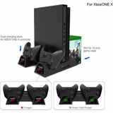 Beboncool Xbox One S/x Çok Fonksiyonlu Soğutma Standı LED Göstergeli Fanlı Şarj Stand - Siyah