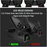 Beboncool Xbox One-Xbox One X-Xbox One S Uyumlu Joystick Şarj Dikey Stand Soğutucu Fan - Siyah