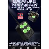 Beboncool Xbox Series X/series S/9.nesil/Xbox One/one X/one S Joystick 400 mah X4 Pil Şarj Stand - Siyah