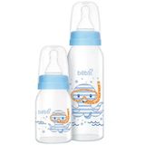 Bebsi Mavi 250 ml Cam Biberon + 125 ml Cam Biberon Seti
