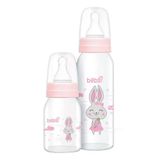 Bebsi Pembe 250 ml Cam Biberon + 125 ml Cam Biberon Seti