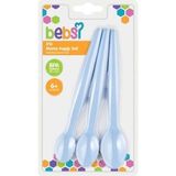 Bebsi Wee Bebsi 323 Üçlü Set Mama Kaşığı Mavi - Renkli