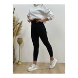 Beca Wear Kadın Dalgıç Kumaş Yüksek Bel Likralı Toparlayıcı İç Göstermez Tayt