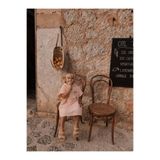Be'Calm Organik %100 Pamuk Müslin - Nakışlı Bebek / Çocuk Panço - Cepli Kapuşonlu - Yazlık Deniz ve Havuz Kıyafeti - Bornoz - Havlu - Kurulama - Plaj Kıyafeti - Deniz - Havuz – Pudra