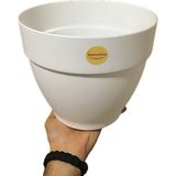 Becmarking Canan Renkli Saksı 25cm - Beyaz