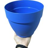 Becmarking Canan Renkli Saksı 25cm - Mavi
