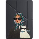 BeCool Xiaomi Mi Pad 5 11.0" ile Uyumlu Tablet Kılıfı, Uyku Modlu, Kalem Bölmeli, Tri Folding, Siyah