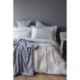BED LİNE EVERYDAY YATAK ÖRTÜLÜ NEVRESİM TAKIMI ÇİFT KİŞİLİK ROWENA MAVİ
