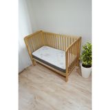 Bedart 15 cm Bebek ve Çocuk Yatağı Sünger Park Yatak Anne Yanı ve Bebek Yatakları Ultra Lüx Full Ortopedik - Beyaz - 100 x 200 cm