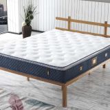 Bedcraft Pascha Blue Fermuarlı Ultra Full Çift Kişilik Yatak, 160X200