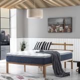 Bedcraft Pascha Blue Fermuarlı Ultra Full Çift Kişilik Yatak, 180X200