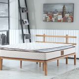Bedcraft Pascha Medical Natural Fermuarlı Pedli Full Ortapedik Çift Kişilik Yatak, 160X200