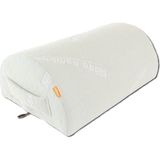 Beddo Bambu Serisi Masa Altı Ayaklık Yastık Ayak Dinlendirici Yastık - 30 x 50 cm - Beyaz