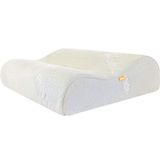 beddo™ Bambu Serisi | Ortopedik Yastık | Büyük Boy | Delikli Visko (Beyaz)