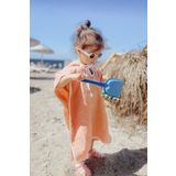 Bedeca %100 Organik Pamuk Müslin Panço - Kız Erkek Bebek Çocuk Panço, Plaj Pançosu, Bornoz