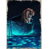 Bedeko Ahşap Tablo Life Of Pi Film Afişi Modern Mdf Tablo