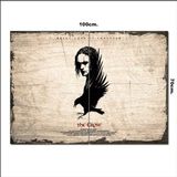Bedeko Ahşap Tablo The Crow Film Afişi 70*100Cm