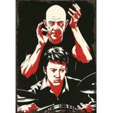 Bedeko Ahşap Tablo Whiplash Film Afişi Art Mdf Tablo