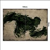 Bedeko Ahşap Tablo Yeşil Dev Hulk Baskılı 70*100Cm