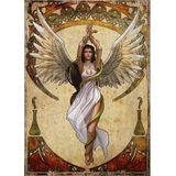 Bedeko Anubis Mısır Temalı Model Mdf Tablo