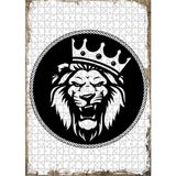 Bedeko Aslan Kral Ahşap 50x70 cm 500 Parça Puzzle