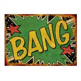 Bedeko Bang Pop Art Dekoratif Mdf Tablo