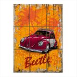 Bedeko Beetle Temalı 9 Parça Puzzle Tablo