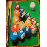 Bedeko Bilardo Masası Art Mdf Tablo