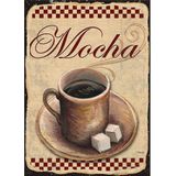 Bedeko Cafe Mocha Mdf Tablo