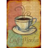 Bedeko Cafe Mocha Model Mdf Tablo