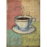 Bedeko Cafe Mocha Modern Mdf Tablo