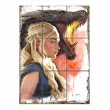 Bedeko Daenerys Targaryen Tasarım 9 Parça Puzzle Tablo