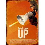 Bedeko Don'T Look Up Hediyelik Ahşap Tablo