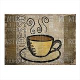 Bedeko Espresso Kahve Fincanı Modern Ahşap Tablo