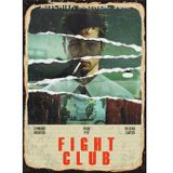 Bedeko Fight Club Hediyelik Ahşap Tablo
