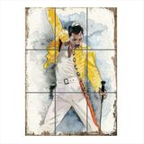 Bedeko Freddie Mercury Temalı 9 Parça Puzzle Tablo