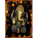 Bedeko Ganesha Hediyelik Ahşap Tablo