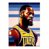 Bedeko Lebron Basketbol Temalı 9 Parça Puzzle Tablo