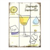 Bedeko Limoncello Tasarım 9 Parça Puzzle Tablo
