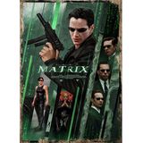 Bedeko Matrix Hediyelik Ahşap Tablo